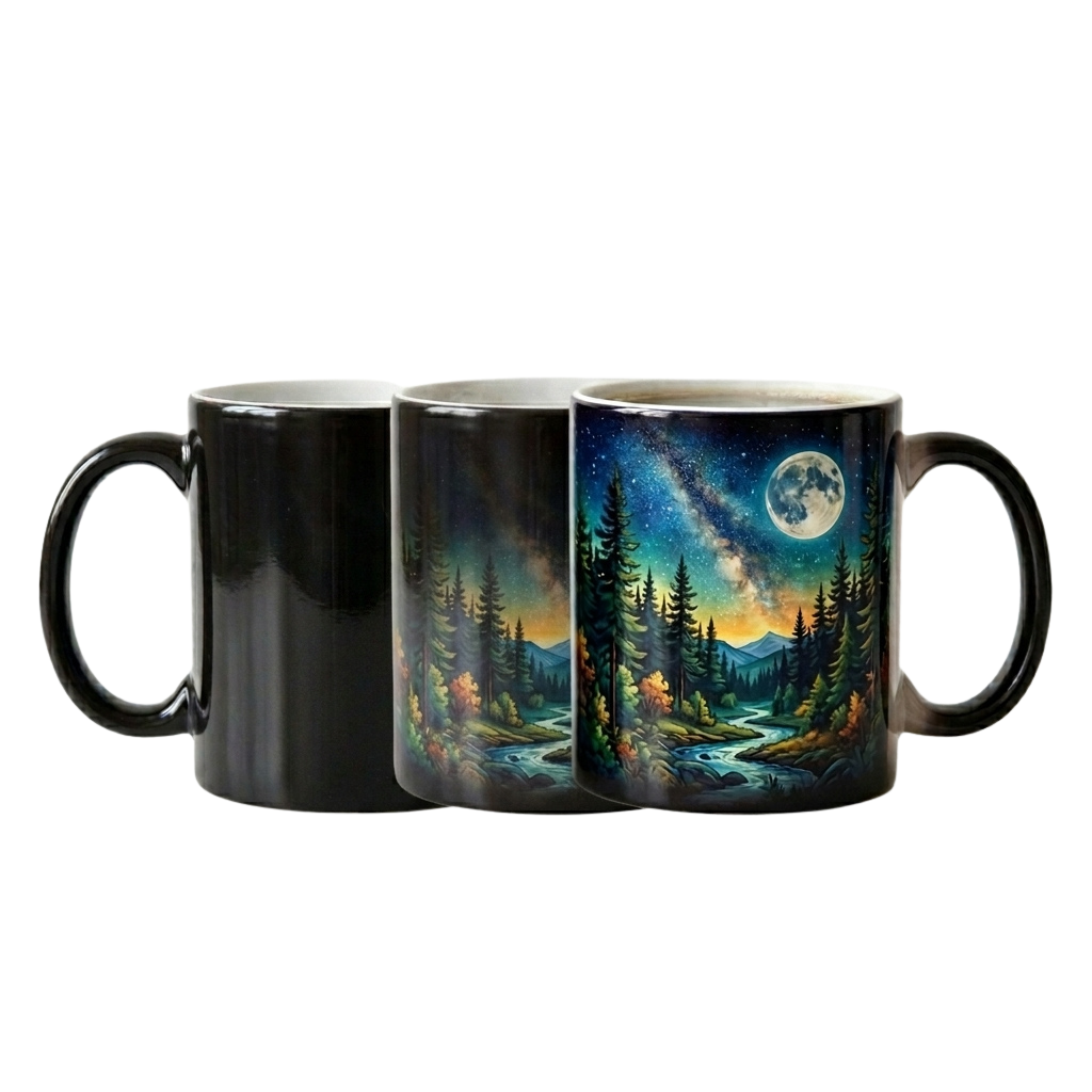 Caneca Mágica Personalizada com Sua Imagem Própria Revelação Térmica