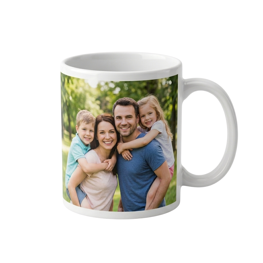 Caneca de Cerâmica Personalizada Sua Foto Especial
